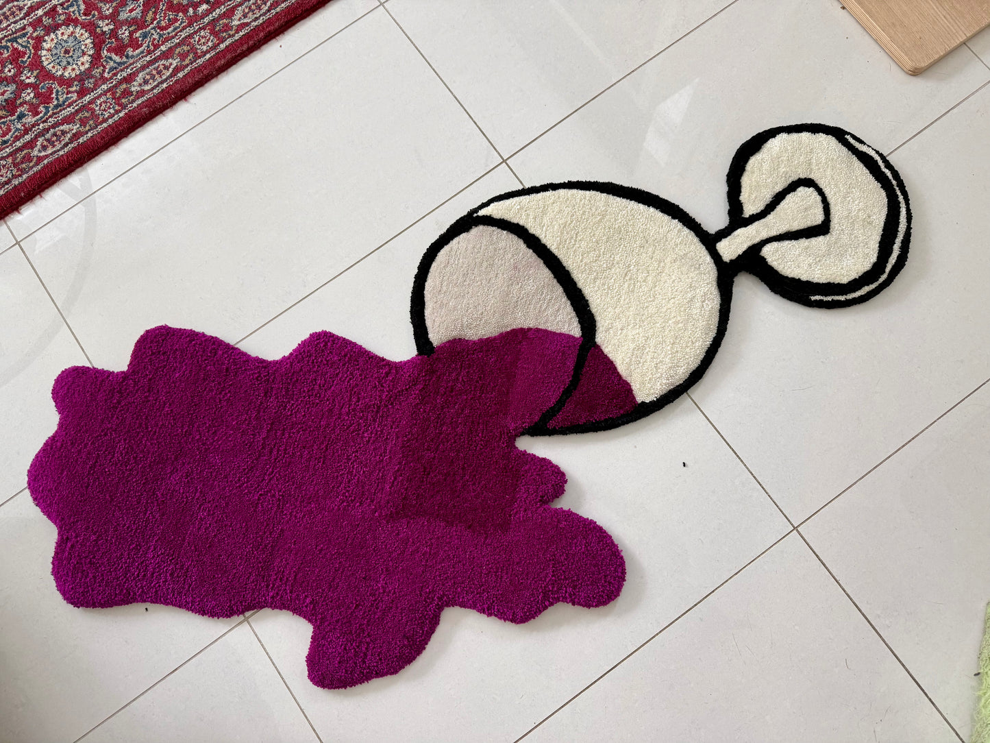 Spilled Wine Rug