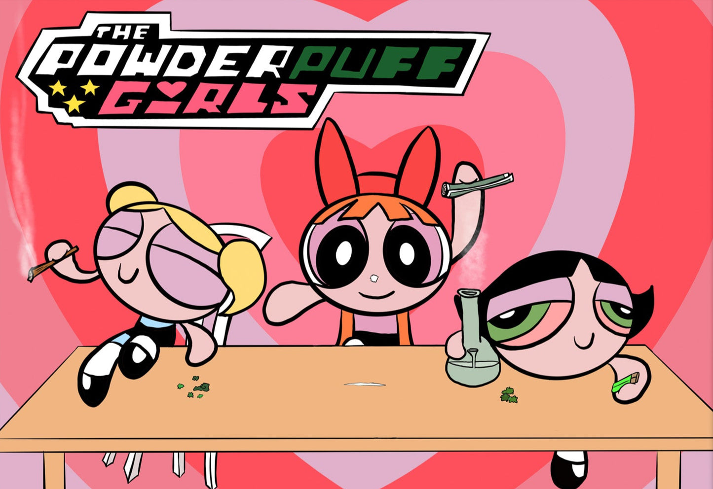 Power Puff Girls Art
