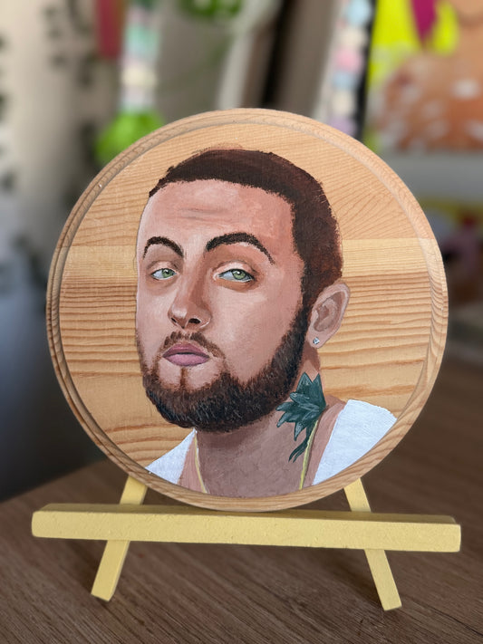 Mac Miller Oil Painting