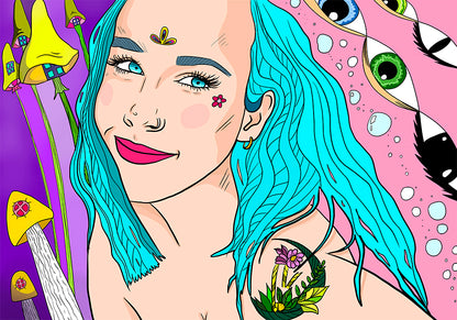 Custom Selfie Art. HIGH SELFIE