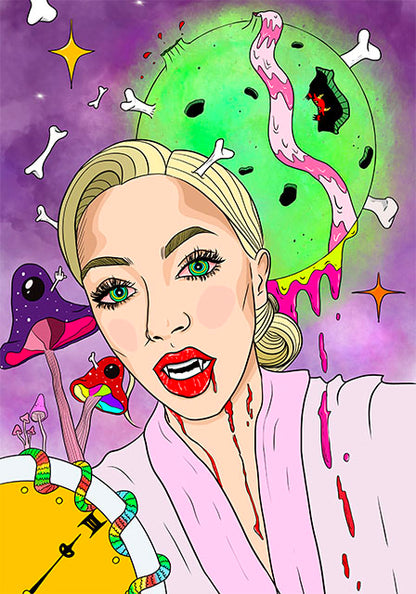 Custom Selfie Art. HIGH SELFIE