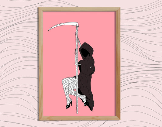Grim Reaper. Here she comes...